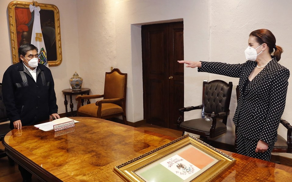 La primera mujer designada Secretaria de Gobernación en Puebla