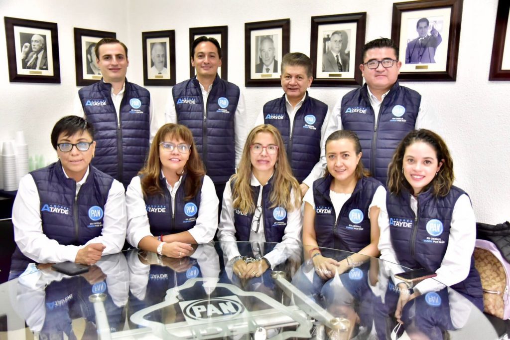 Presenta Andrés Atayde registro para refrendar presidencia del pan CDMX