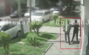 Video: Con tacleada, detiene a ladrón tras robar celular en la Narvarte