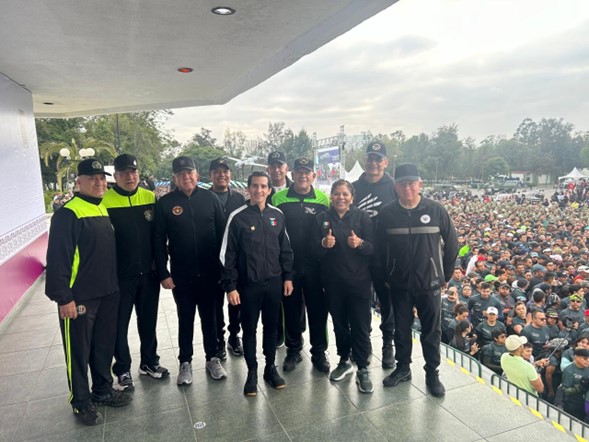 COM y CONADE en la Carrera Deportiva «La Gran Fuerza de México” 💪💪