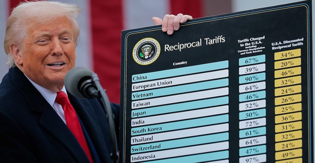 Trump pausa aranceles a 75 países por 90 días… y los sube para China a 125% 🔺🔺