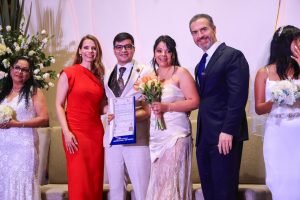 “Sí acepto”: dijeron 350 parejas en bodas colectivas del DIF Monterrey*