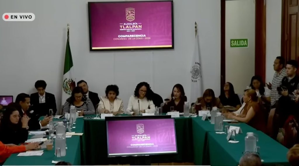 Congreso capitalino cuestiona a Gabriela Osorio por propaganda y rezagos urbanos en Tlalpan